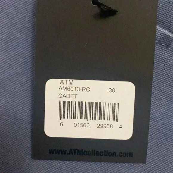 NWT ATM Stretch Twill Raw Hem Shorts - Picture 5 of 9